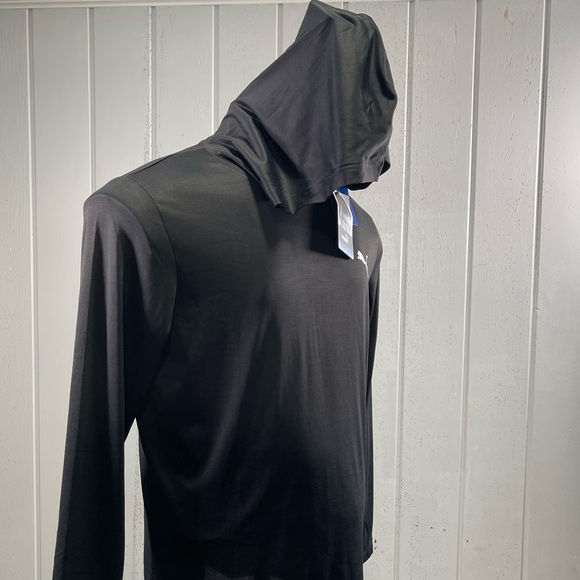 *NWT PUMA Men's Black Performance Hoodie - Picture 5 of 8
